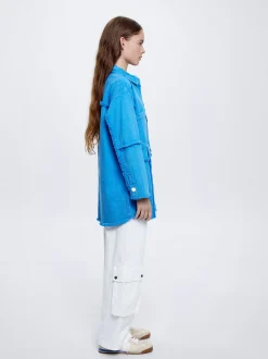 100% Cotton Denim Shirt|Parfois Cheap