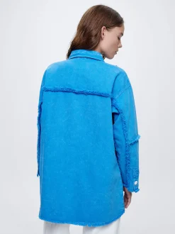 100% Cotton Denim Shirt|Parfois Cheap