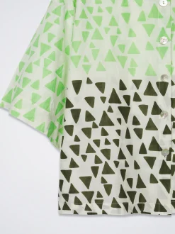 100% Cotton Printed Shirt|Parfois Store