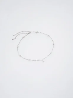 925 Silver Bracelet With Freshwater Pearl|Parfois Sale