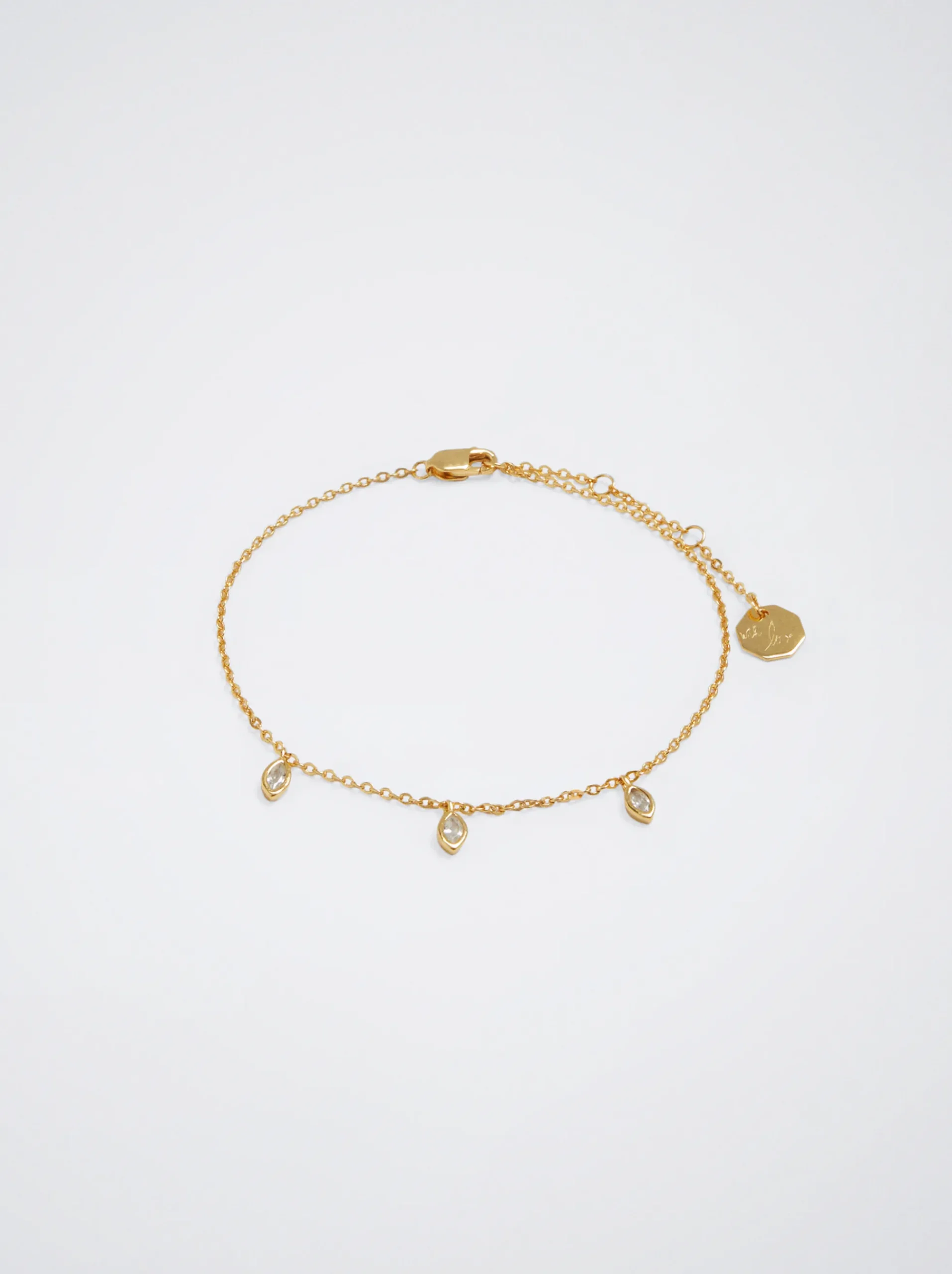925 Silver Bracelet With Zirconia|Parfois New