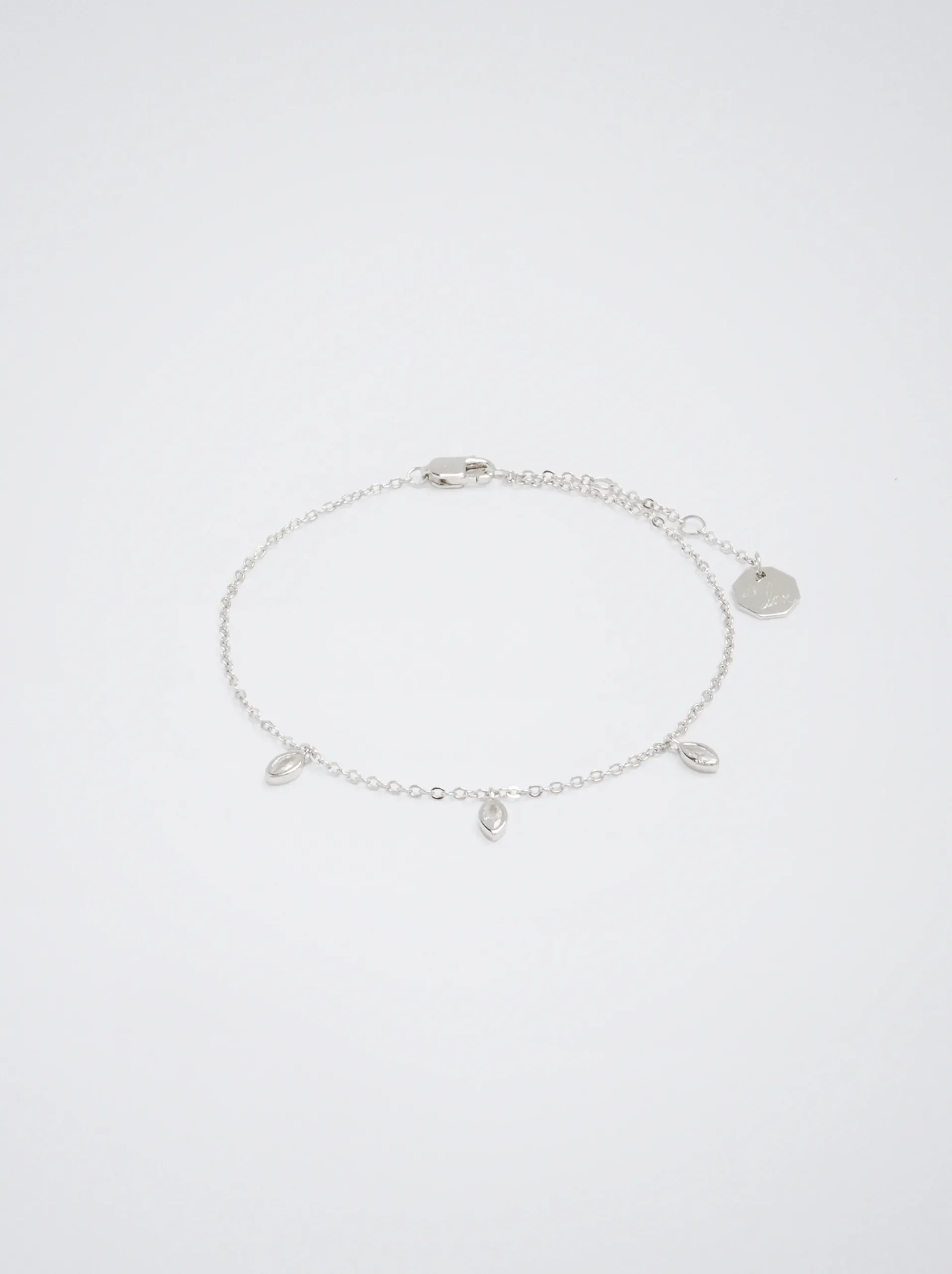 925 Bracelet With Zirconia|Parfois Outlet