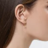 925 Silver Hoop Earrings With Eye Charm|Parfois Clearance