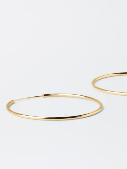 925 Silver Large Hoop Earrings|Parfois Outlet