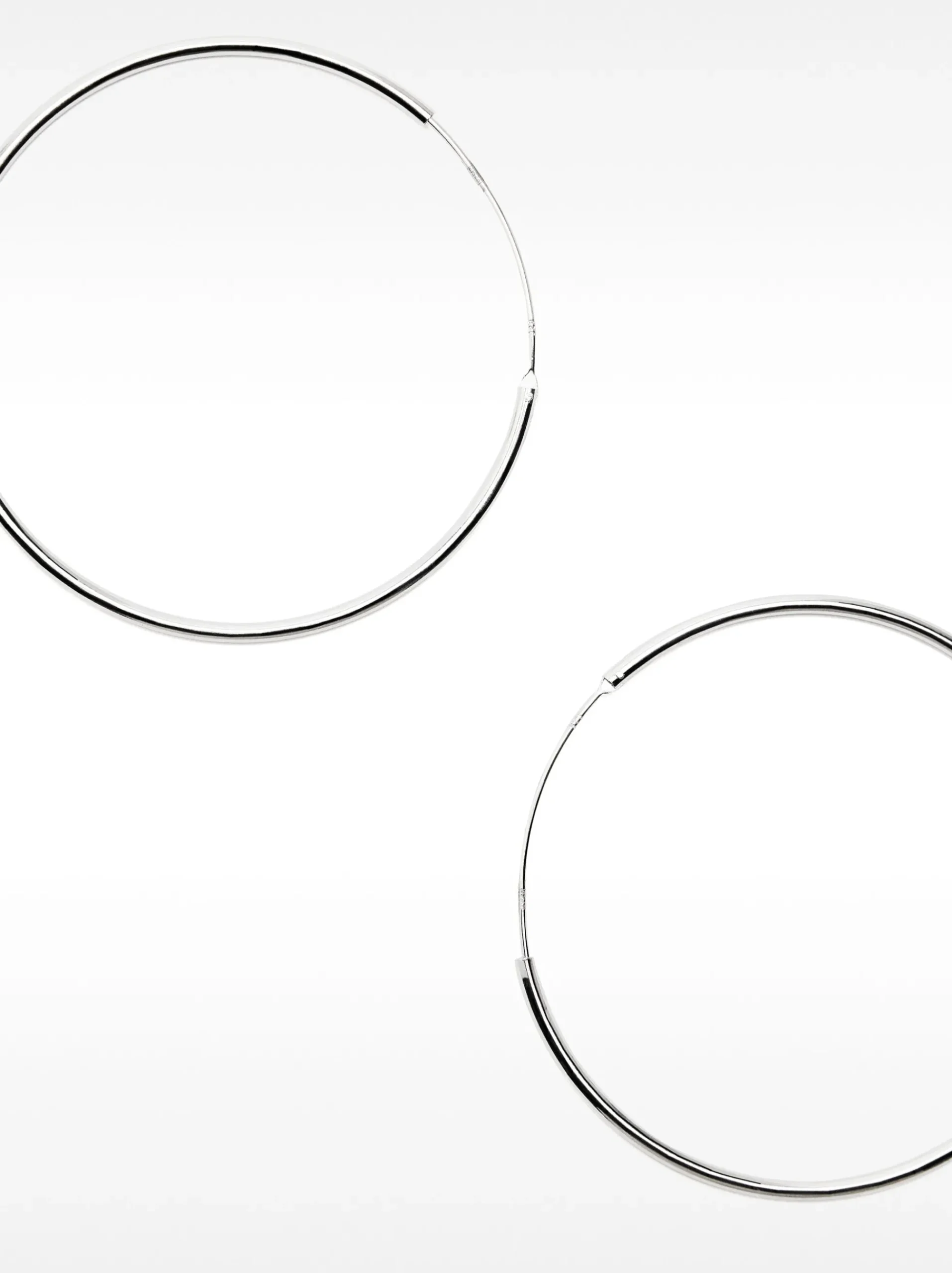 925 Large Hoop Earrings|Parfois Online