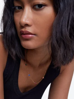 925 Silver Necklace With Hearts|Parfois Outlet