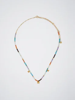 925 Silver Necklace With Semi-Precious Stone|Parfois Fashion