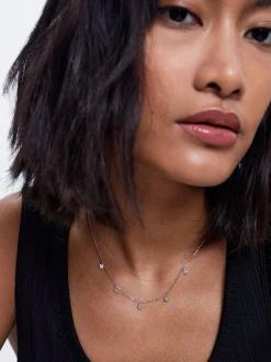 925 Necklace With Stars|Parfois Flash Sale