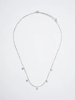 925 Necklace With Stars|Parfois Flash Sale