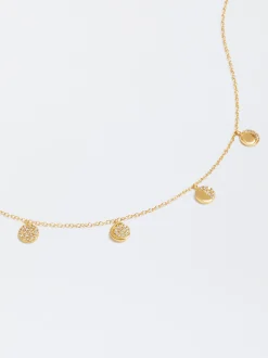 925 Silver Necklace With Zirconia|Parfois Fashion