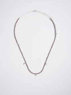 925 Silver Necklace With Zirconia|Parfois Best Sale