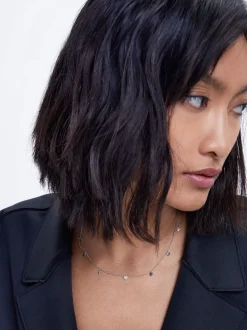 925 Necklace With Zirconia|Parfois Fashion