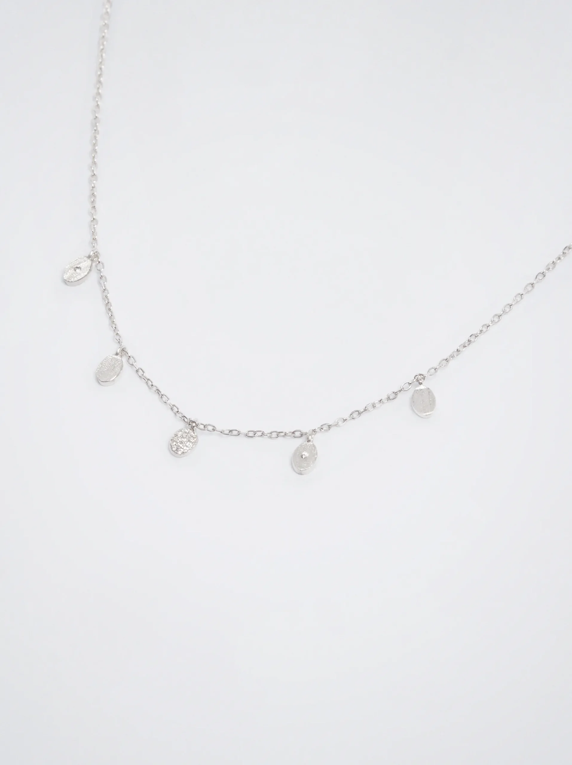 925 Necklace With Zirconia|Parfois Store