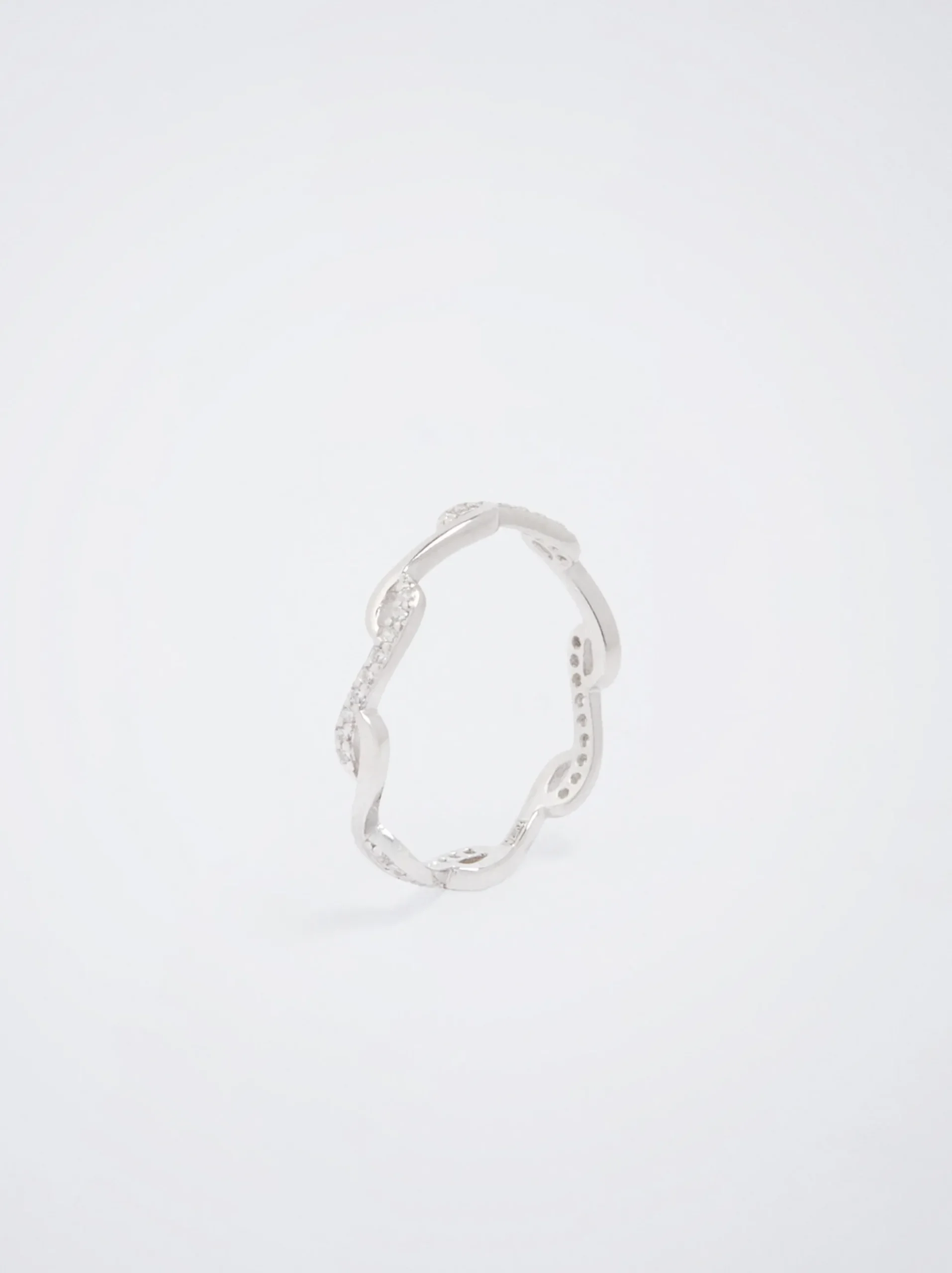 925 Ring With Zirconia|Parfois Store