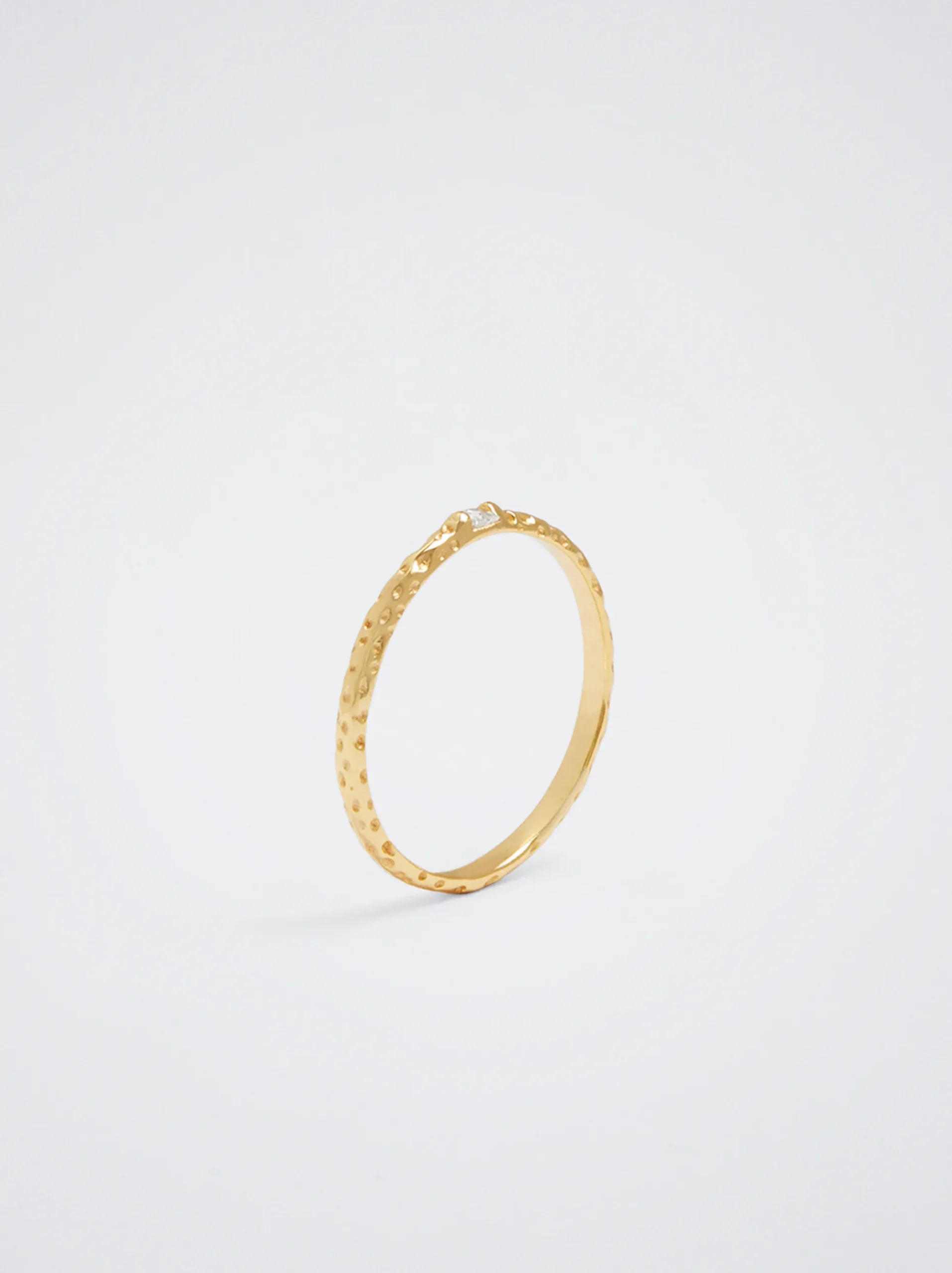 925 Silver Ring With Zirconia|Parfois Hot