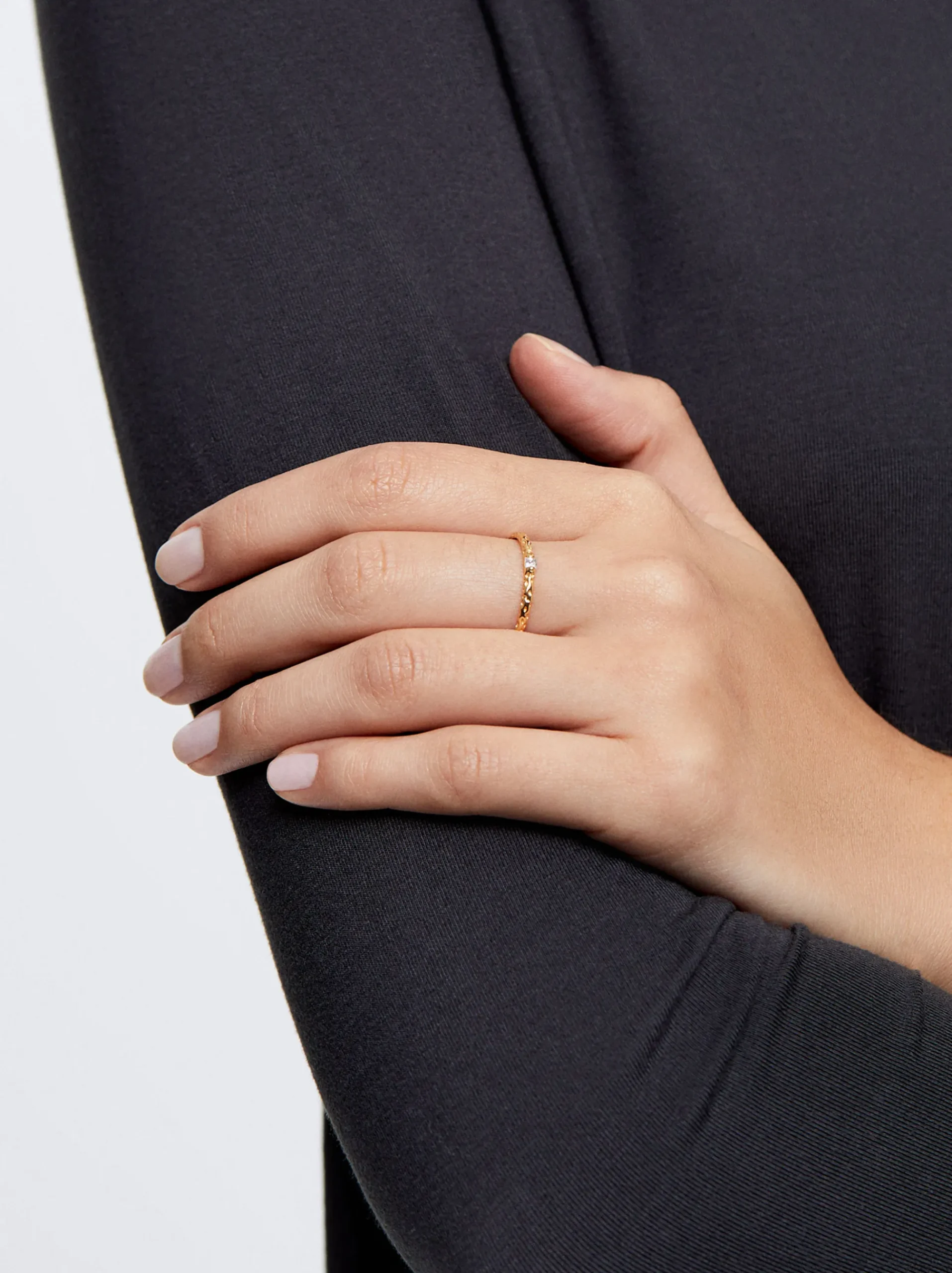 925 Silver Ring With Zirconia|Parfois Hot
