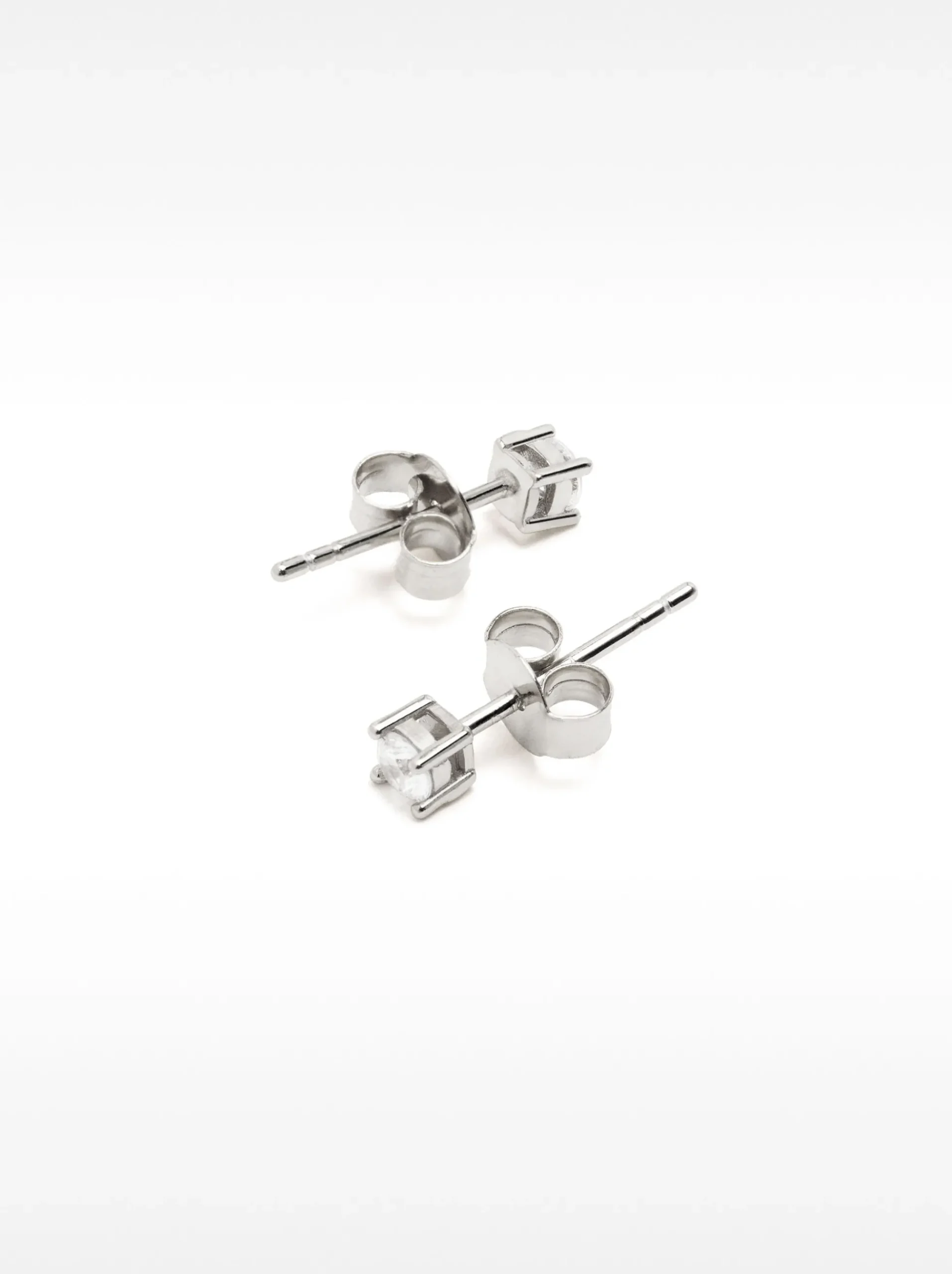 925 Stud Earrings With Zirconia|Parfois Clearance