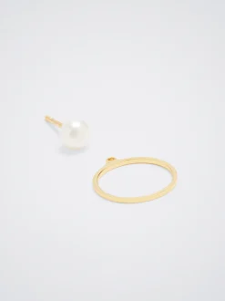 925 Silver Studs With Freshwater Pearl|Parfois Cheap