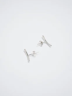 925 Studs With Zirconia|Parfois Fashion