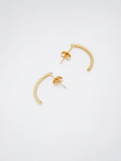925 Silver Studs With Zirconia|Parfois Fashion