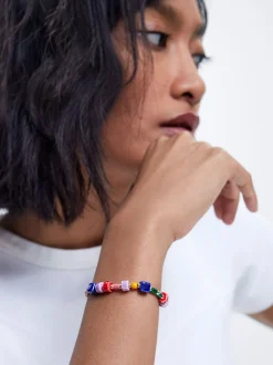 Adjustable Bracelet With Resin|Parfois Store