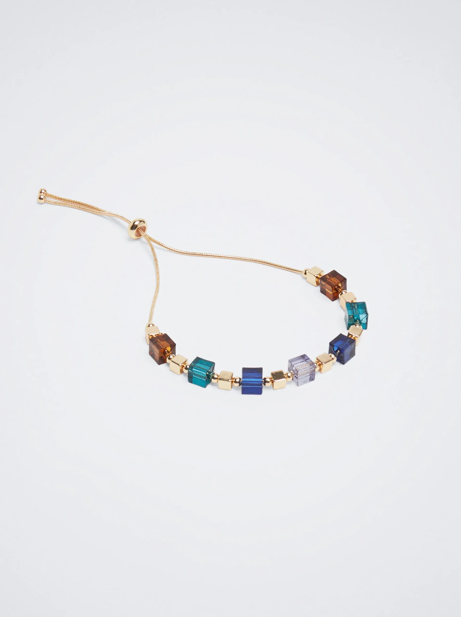 Adjustable Bracelet With Resin|Parfois Outlet