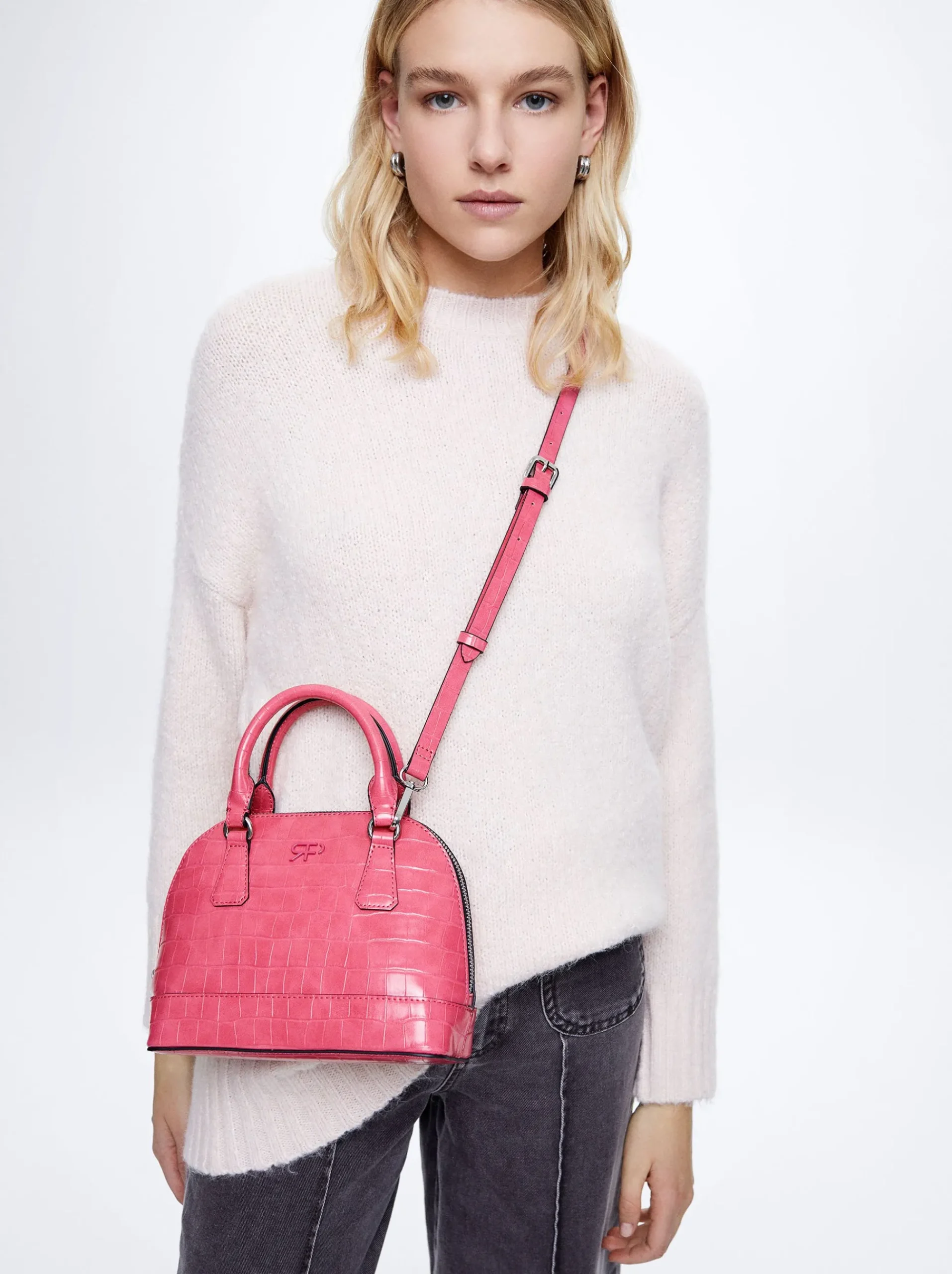 Animal Embossed Crossbody Bag|Parfois Clearance