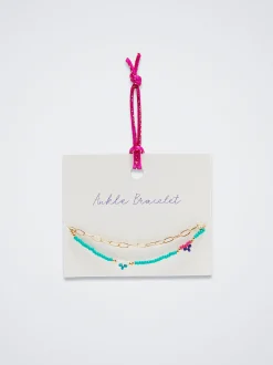 Anklet Bracelet With Beading|Parfois Hot