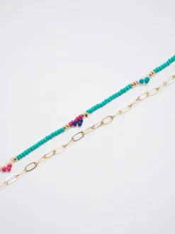 Anklet Bracelet With Beading|Parfois Discount