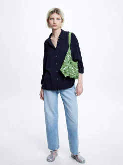 Basic Shirt With Buttons|Parfois Outlet