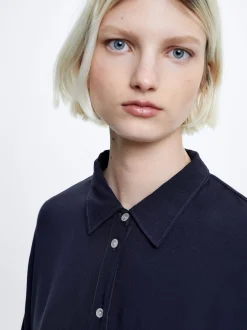 Basic Shirt With Buttons|Parfois Outlet