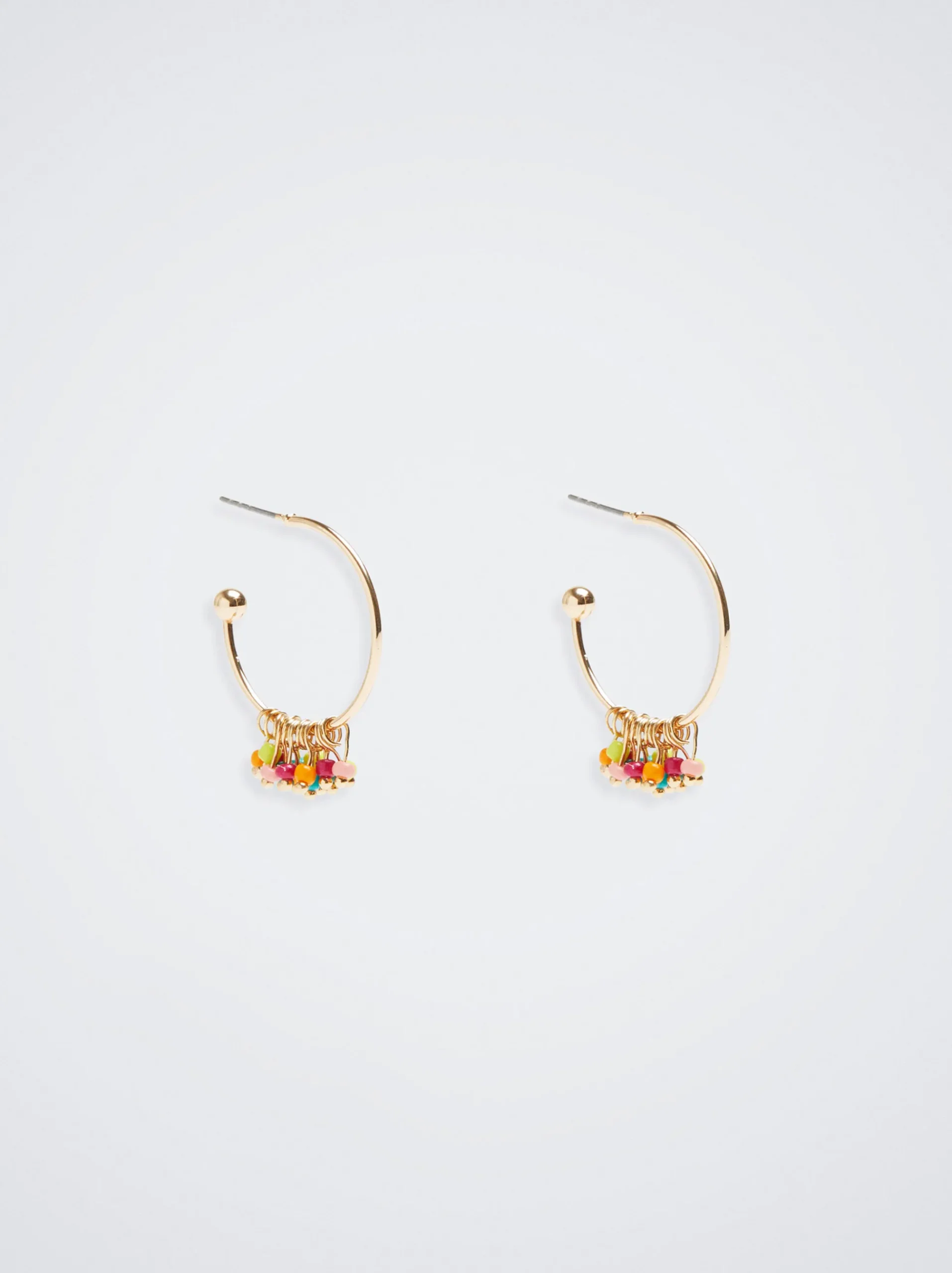 Beaded Hoop Earrings|Parfois Cheap