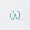 Beaded Hoop Earrings|Parfois Shop