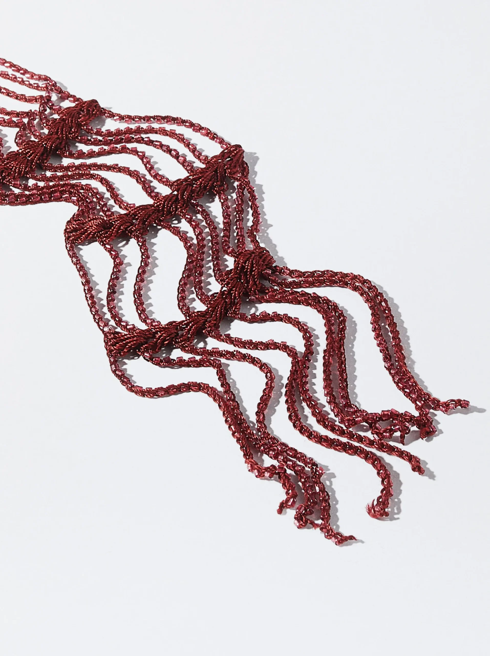 Beaded Wedding Scarf|Parfois Flash Sale