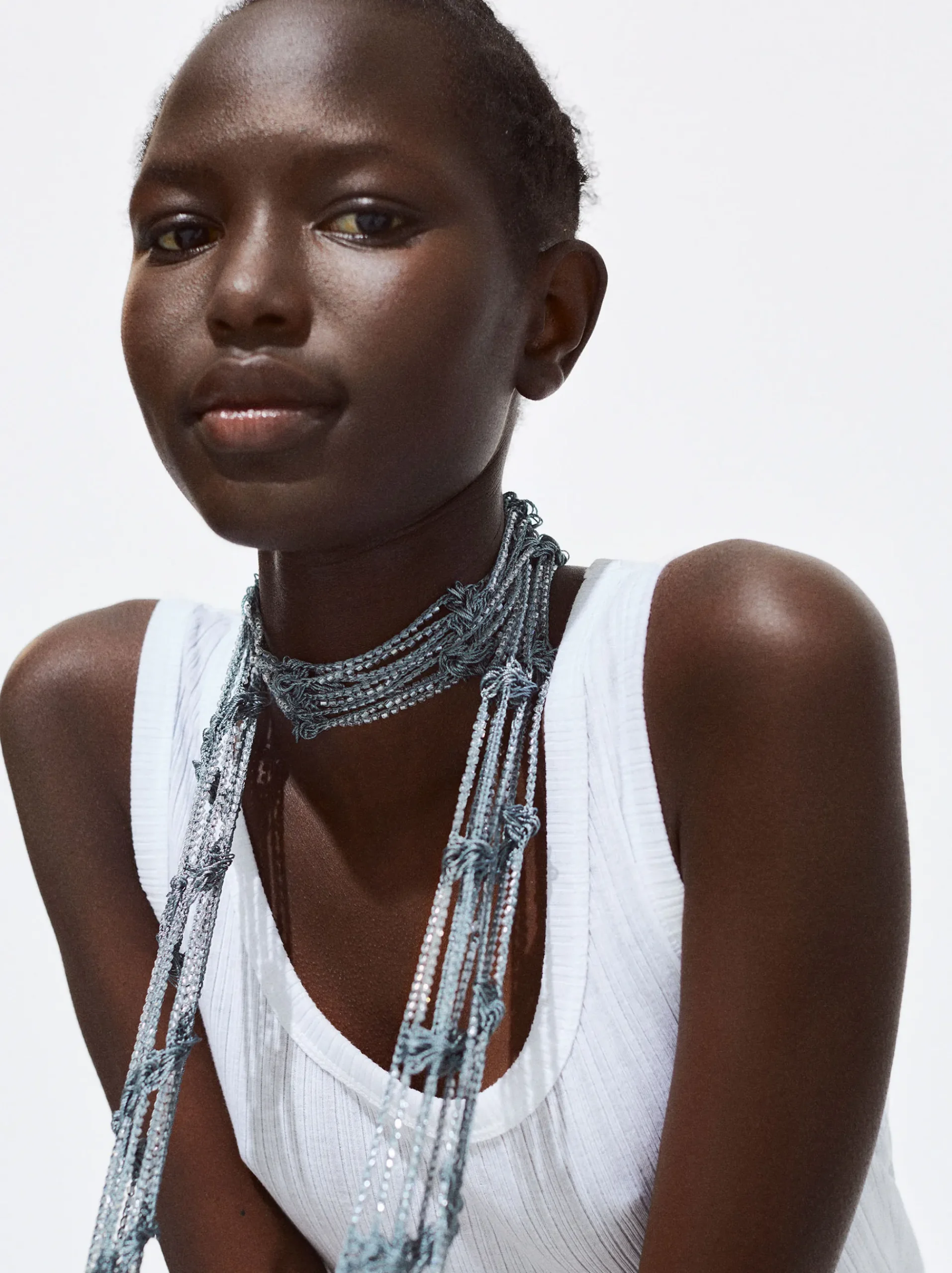 Beaded Wedding Scarf|Parfois Fashion
