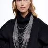 Body Necklace With Crystals|Parfois Discount