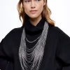 Body Necklace With Crystals|Parfois Hot