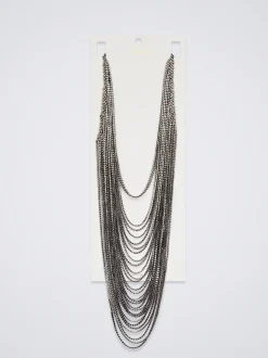 Body Necklace With Crystals|Parfois Hot