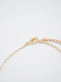 Bracelet With Pearl And Hearts|Parfois Fashion