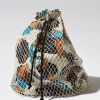 Braided Printed Bucket Bag|Parfois Flash Sale