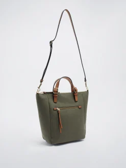 Canvas Bag And Backpack|Parfois Best Sale