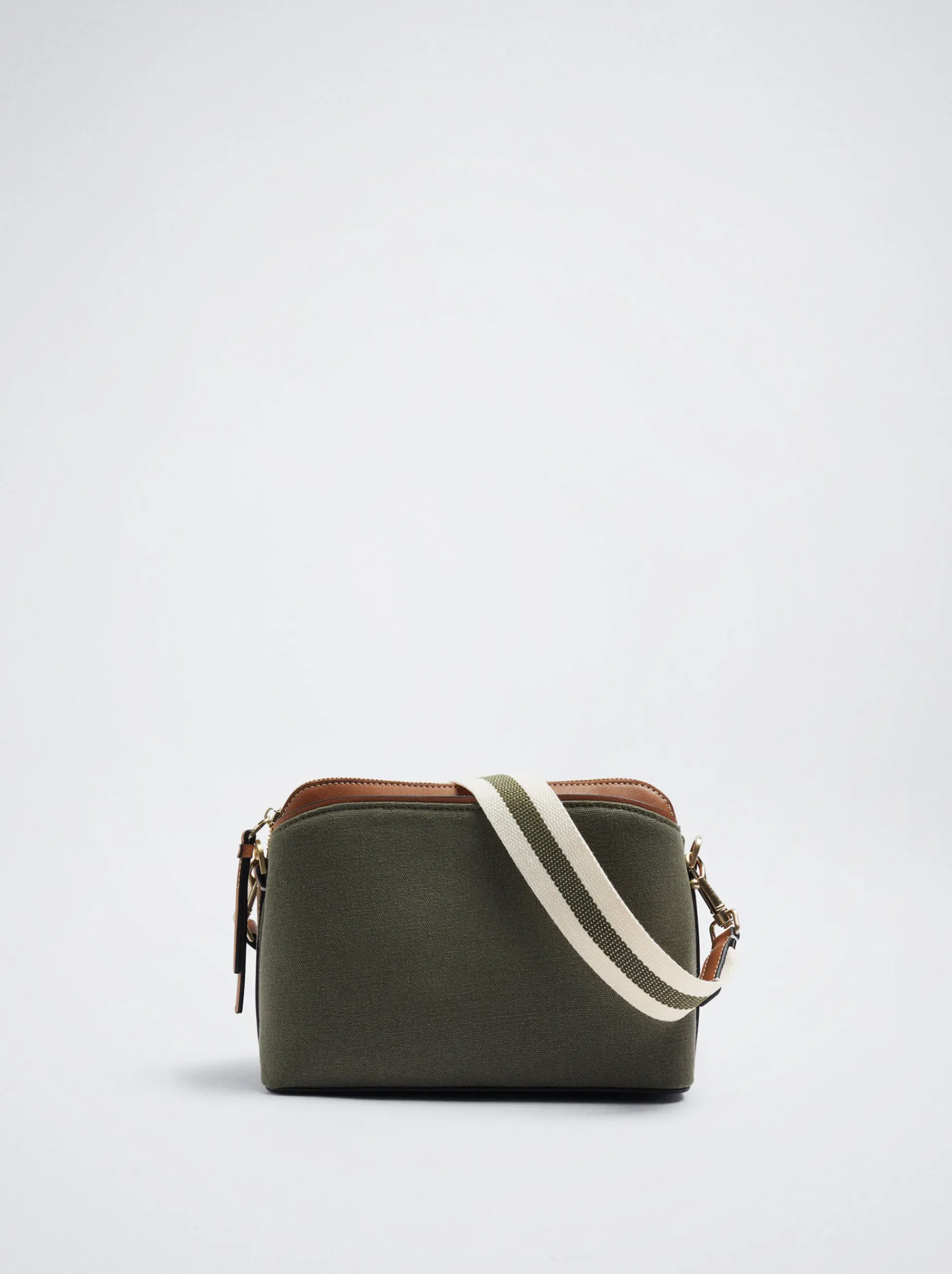 Canvas Crossbody Bag|Parfois Clearance