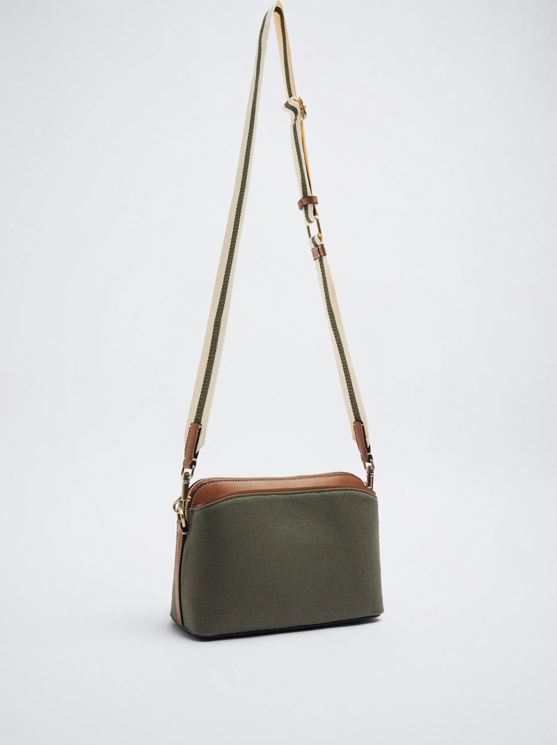 Canvas Crossbody Bag|Parfois Clearance