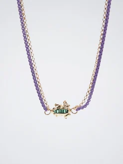 Chain Necklace With Zirconia|Parfois New