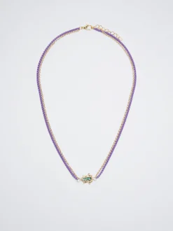 Chain Necklace With Zirconia|Parfois Hot