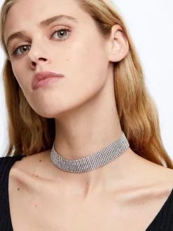 Choker With Crystals|Parfois Discount