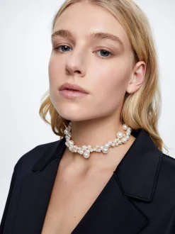Choker With Pearls|Parfois Sale