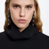 Clip Earrings With Crystals|Parfois Fashion