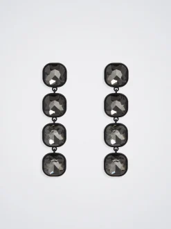 Clip Earrings With Crystals|Parfois Fashion