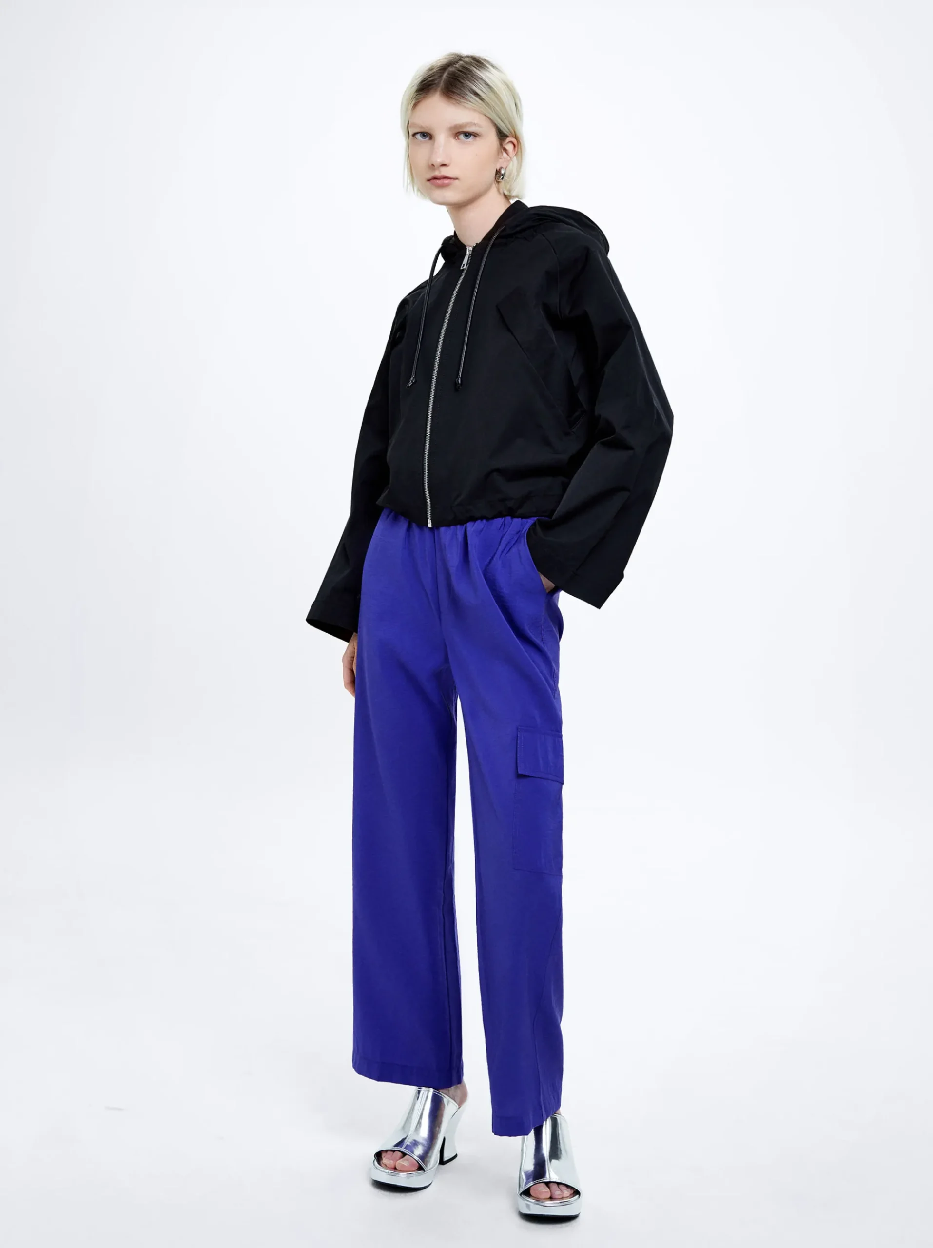 Coat With Hood And Pockets|Parfois Discount